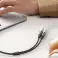 UGREEN AV192 Audio splitter AUX mini jack cable 3.5mm (male) for sl image 1