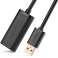 UGREEN US121 Καλώδιο επέκτασης USB 2.0, ενεργό, 25m (μαύρο) εικόνα 2