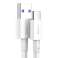 2m Baseus Superior Series USB a USB-C Tipo C 66W Cable Blanco fotografía 3