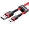 Baseus Cafule USB-C-tyypin C 2A kaapeli punainen kuva 2