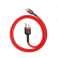 Baseus Cafule USB-C-tyypin C 2A kaapeli punainen kuva 3
