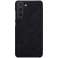 Nillkin Qin ādas maka maciņš Samsung Galaxy S21 FE 2021 Black attēls 1