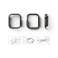 2x Ringke Slim Cover für Apple Watch 7 41mm Klar & Dunkelgrün Bild 2