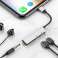 Baseus Lightning Audio -sovitin miniJack 3.5mm + 2x Lig -sovittimeen kuva 5