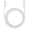 2m Baseus Dynamic USB-C to USB-C Cable 100W 480 Mbps White image 4