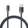 Baseus Crystal 1.2m kabel USB-kabel voor Lightning iPhone 2.4A Zwart foto 3