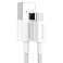 1m Baseus Superior kábel tartós USB-micro USB-kábel 2A fehér kép 1