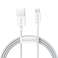 1m Baseus Superior kábel tartós USB-micro USB-kábel 2A fehér kép 3