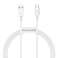 1m Baseus Superior Kabel USB auf USB-C Typ C Kabel 66W Weiß Bild 3