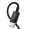 Cable USB-C para Lightning Baseus Superior Series, 20W, PD, 1m (negro) fotografía 1
