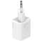 AC lader Baseus Super Si USB-C Type C PD 25W Wit foto 3