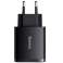 Baseus Chargeur rapide compact 2xUSB USB-C QC 3.0 photo 1