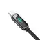 2m Baseus-näyttö nopeasti latautuva USB-A-USB-C-kaapeli 66W 2m musta kuva 3
