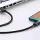 2m Baseus-näyttö nopeasti latautuva USB-A-USB-C-kaapeli 66W 2m musta kuva 6