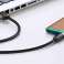 Baseus Display Charge rapide USB vers USB-C Type C Câble 66W 1m Noir photo 6