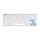 Kabellose mechanische Tastatur Dareu EK868 Bluetooth (weißer Himmel) Bild 2