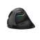 Delux M618Mini BT + 2.4G RGB 4000DPI souris verticale sans fil (noir) photo 3