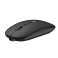 Inphic PM1BS bezdrátová Bluetooth Silent Bluetooth + 2.4G myš (černá) fotka 3