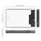 Orico HDD 2.5" external enclosure + USB-C 3.1 Gen2 cable image 2