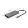 Orico 5in1 -keskitinsovitin, HDMI 4K + USB 3.0 + VGA + AUX + USB-C PD 60W kuva 2