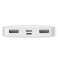 Powerbank Baseus Bipow 10000mAh, 2xUSB, USB-C, 15W (blanco) fotografía 2
