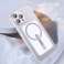 iPhone 13 Pro Max-hoesje voor MagSafe Baseus Crystal Magnetic met voet foto 2