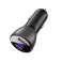 Acefast autolader 45W 2x USB, QC3.0, AFC, FCP, SCP zwart foto 1