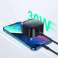 Small Fast USB Charger Type C PD 20W UK Plug Black (L-P307) image 1