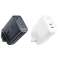 Acefast GaN Ladegerät (UK-Stecker) 2x USB Typ C 50W, Power De Bild 1