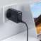 Acefast GaN Ladegerät (UK-Stecker) 2x USB Typ C 50W, Power De Bild 5