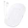 Kit chargeur rapide sans fil Choetech 15W LED Blanc (T5 photo 1