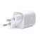 Choetech GaN USB / USB -pikalaturi, tyyppi C PD QC 33W valkoinen kuva 3