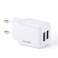 Joyroom carregador de parede 2x USB 12W 2,4A branco (L-2A121) foto 1