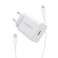 Choetech USB Type C -seinälaturi 20W virransyöttö + USB T -kaapeli kuva 1