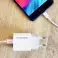 Возинский Быстрое настенное зарядное устройство ЕС USB Тип C Поставка питания 20W + k изображение 2