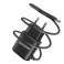 Chargeur mural Dudao 2x USB avec câble USB intégré Type C 12 W photo 1