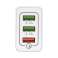 Wozinsky Quick Charge QC 3.0 Fast Charger 3x USB 30W White image 3