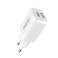 Dudao EU Ladegerät 2x USB 5V/2.4A + Micro USB Kabel weiß (A2 Bild 2
