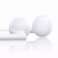 WK Design Wired USB In-Ear-Kopfhörer Typ C Weiß (YA01 TypC whi Bild 2