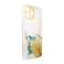 Marble Case Case voor iPhone 12 Pro Max Gel Cover Marmer Oranje foto 1