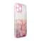 Marmor Hülle Hülle für iPhone 13 Gel Cover Marmor Pink Bild 1