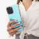 Aurora Case Case for iPhone 13 Pro Gel Iridescent Cover Blue image 2