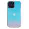 Aurora Case voor iPhone 13 gel iriserende cover blauw foto 1