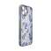 Design Case Case for iPhone 12 blomsterveske mørk blå bilde 2