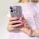 Dizaina futrālis iPhone 12 Pro Max ziedu vāciņam rozā krāsā attēls 3
