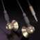 Dudao Metall Wired In-Ear-Kopfhörer 3,5 mm Klinkenbuchse Grau (X2 Bild 2