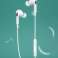 WK Design Ενσύρματα Ακουστικά In-ear 3.5mm Mini Jack Λευκό (Y31 εικόνα 3