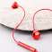 Baseus Encok H06 In-Ear-Headset mit Fernbedienung Rot Bild 5