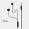 Remax RM-550 in-ear headphones with remote control and microphone white image 4