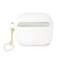 Uzminiet GUA3LSCHSH AirPods 3 vāku baltu/baltu silikona šarmu kolekciju attēls 1